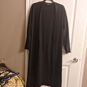 Black Long Cardigan